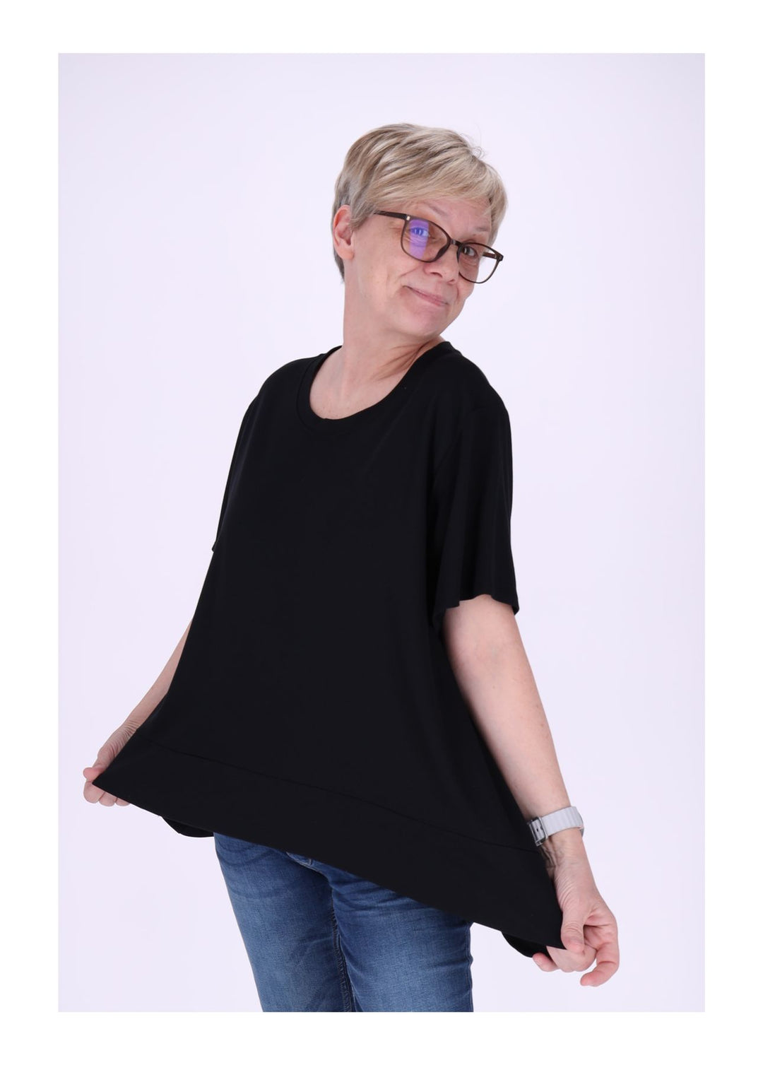 J&H Moda T-Shirt Damen A-Form