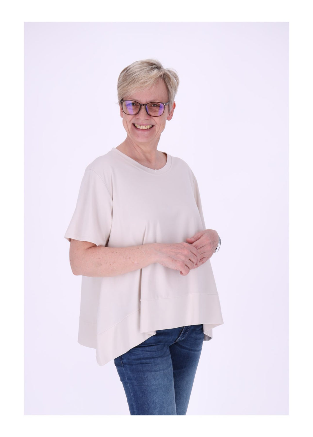 J&H Moda T-Shirt Damen A-Form