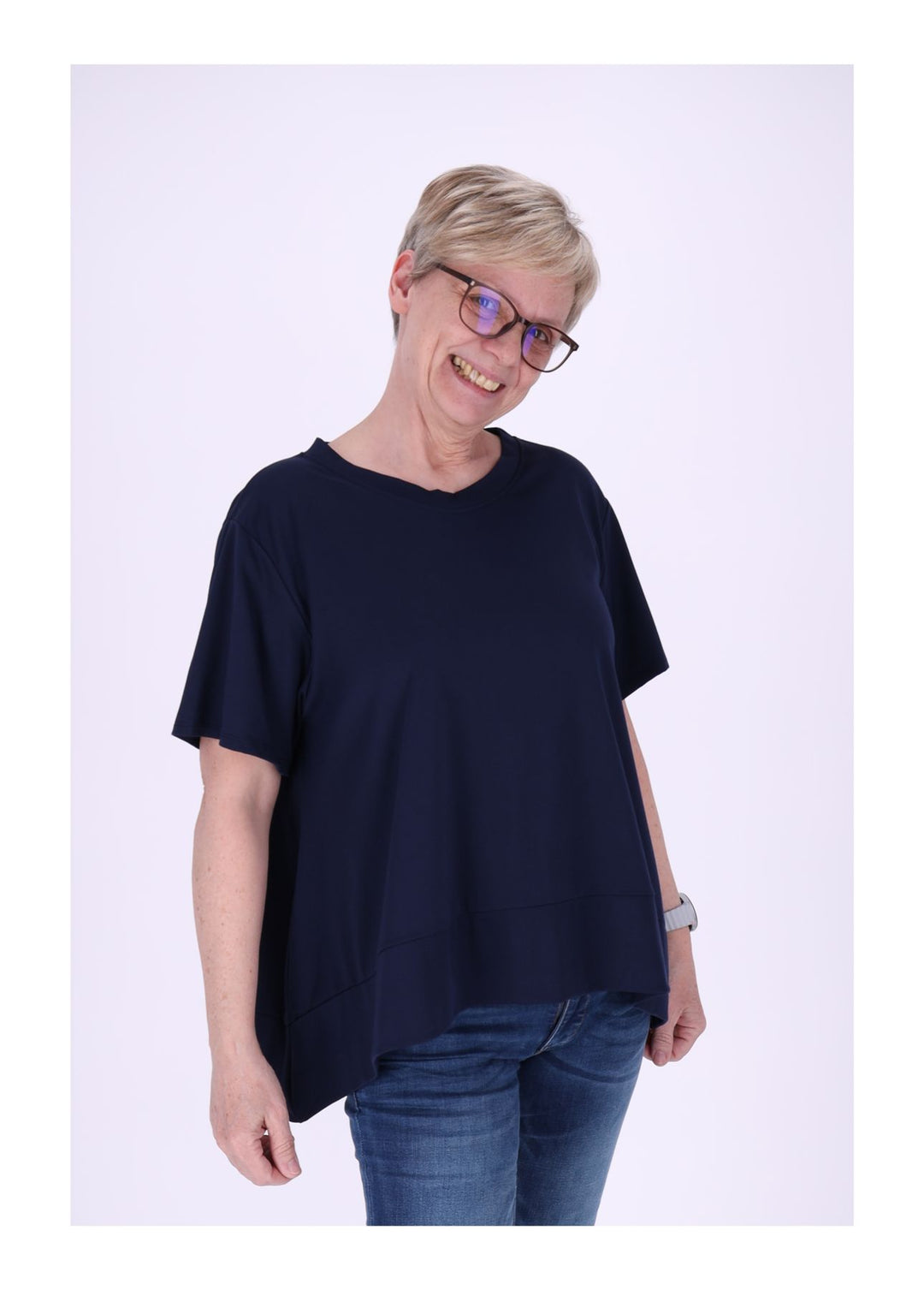 J&H Moda T-Shirt Damen A-Form