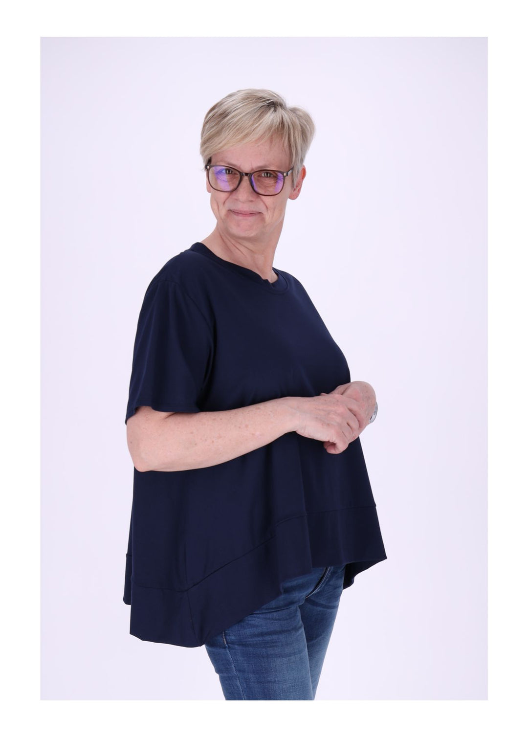 J&H Moda T-Shirt Damen A-Form