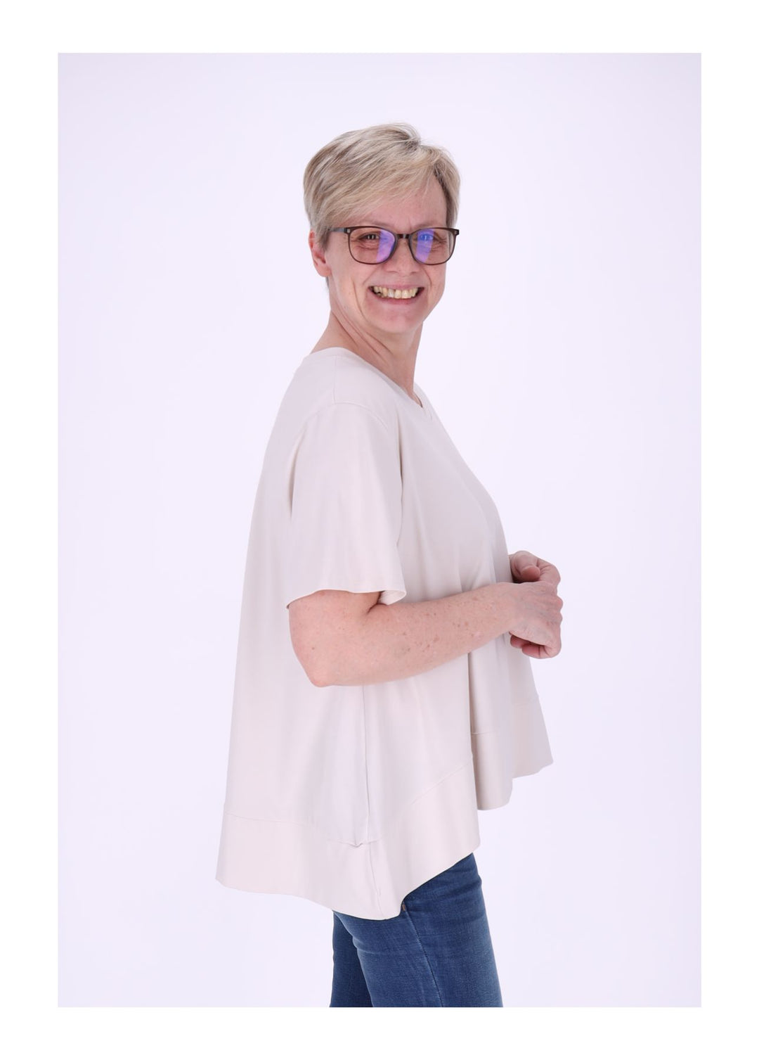 J&H Moda T-Shirt Damen A-Form