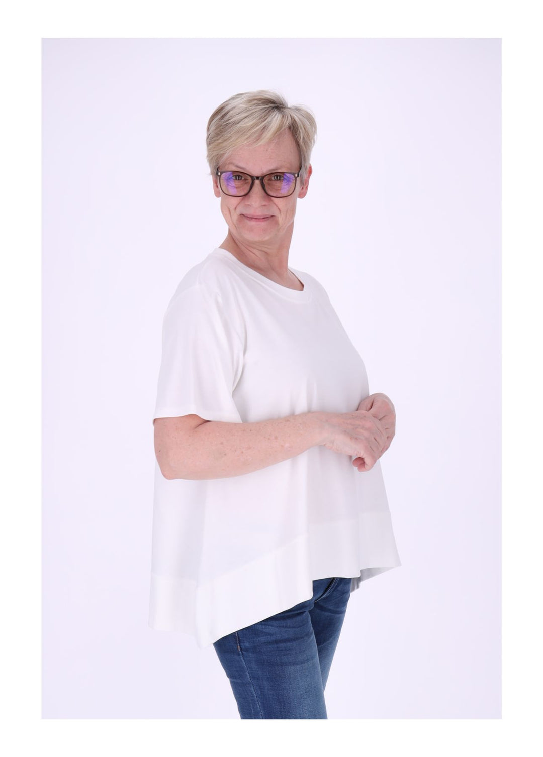 J&H Moda T-Shirt Damen A-Form