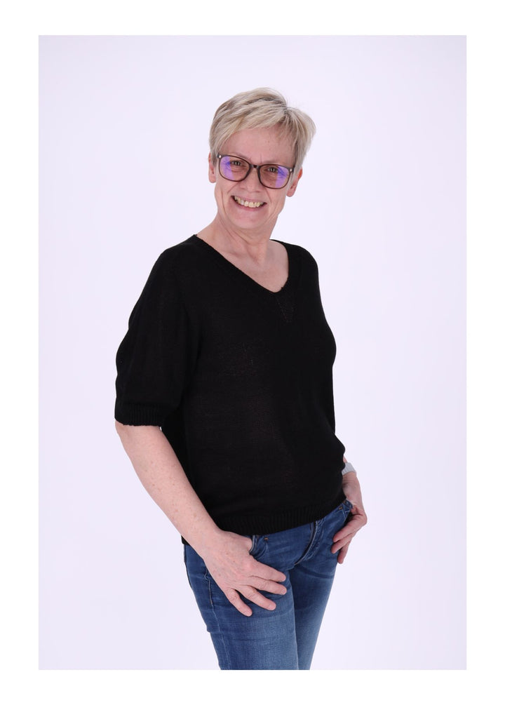 Splash of Color Damen T-Shirt V-Ausschnitt