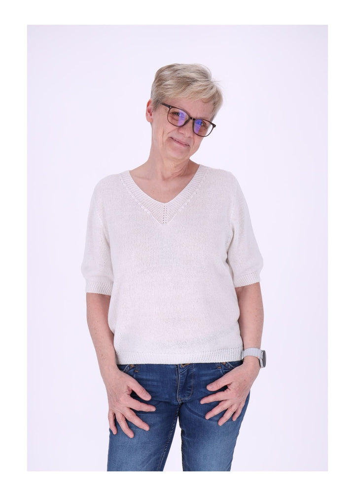 Splash of Color Damen T-Shirt V-Ausschnitt