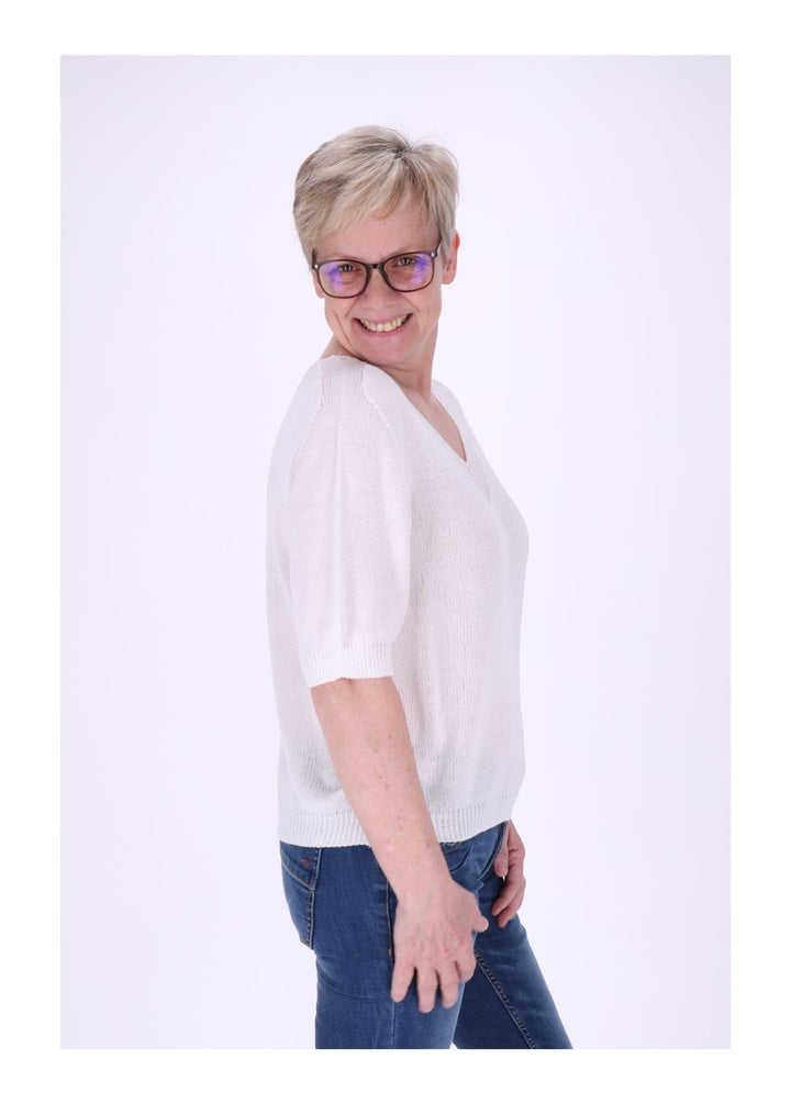 Splash of Color Damen T-Shirt V-Ausschnitt