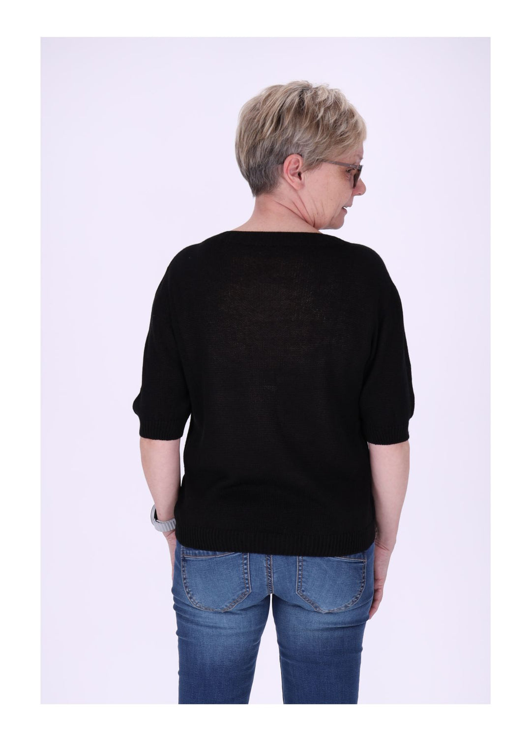 Splash of Color Feinstrick T-Shirt