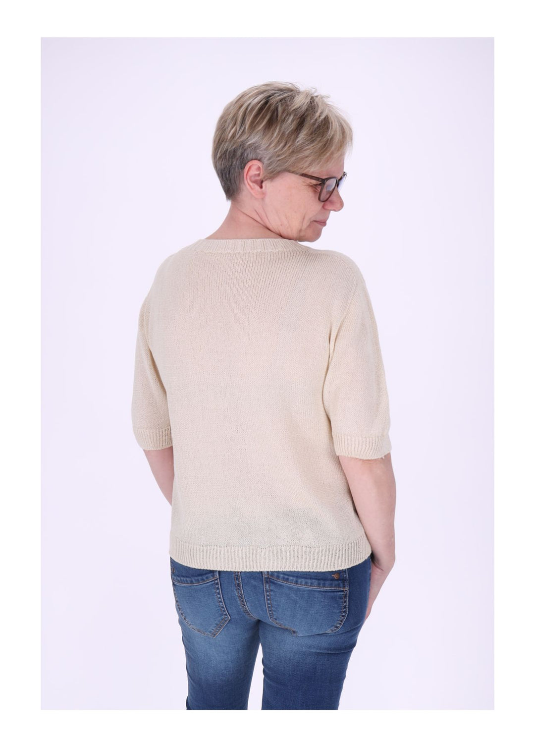 Splash of Color Feinstrick T-Shirt