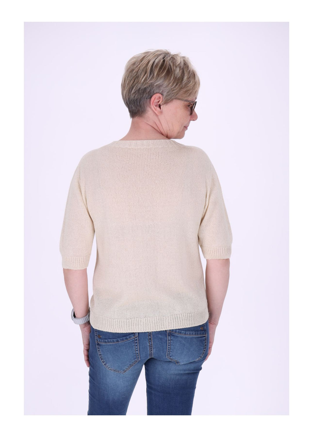 Splash of Color Feinstrick T-Shirt