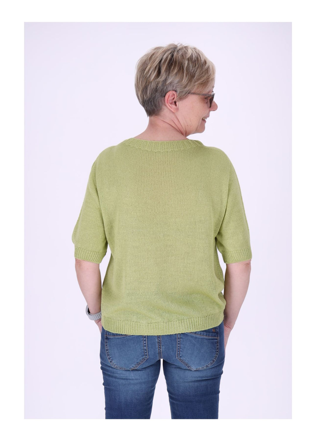 Splash of Color Feinstrick T-Shirt