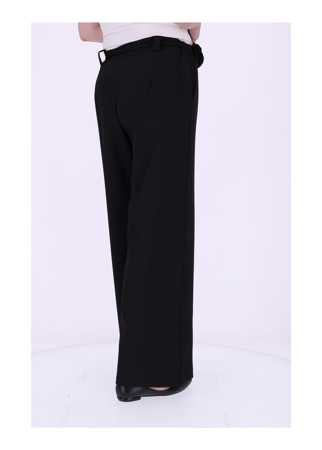 Schlupf-Hose Damen Blumengürtel