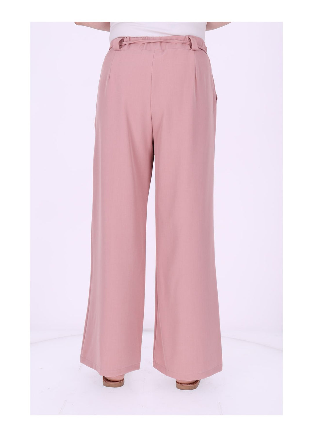 Schlupf-Hose Damen Blumengürtel