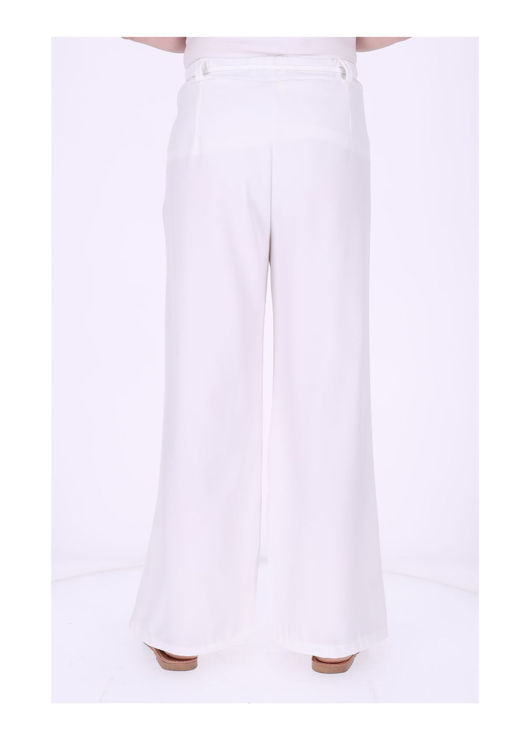 Schlupf-Hose Damen Blumengürtel