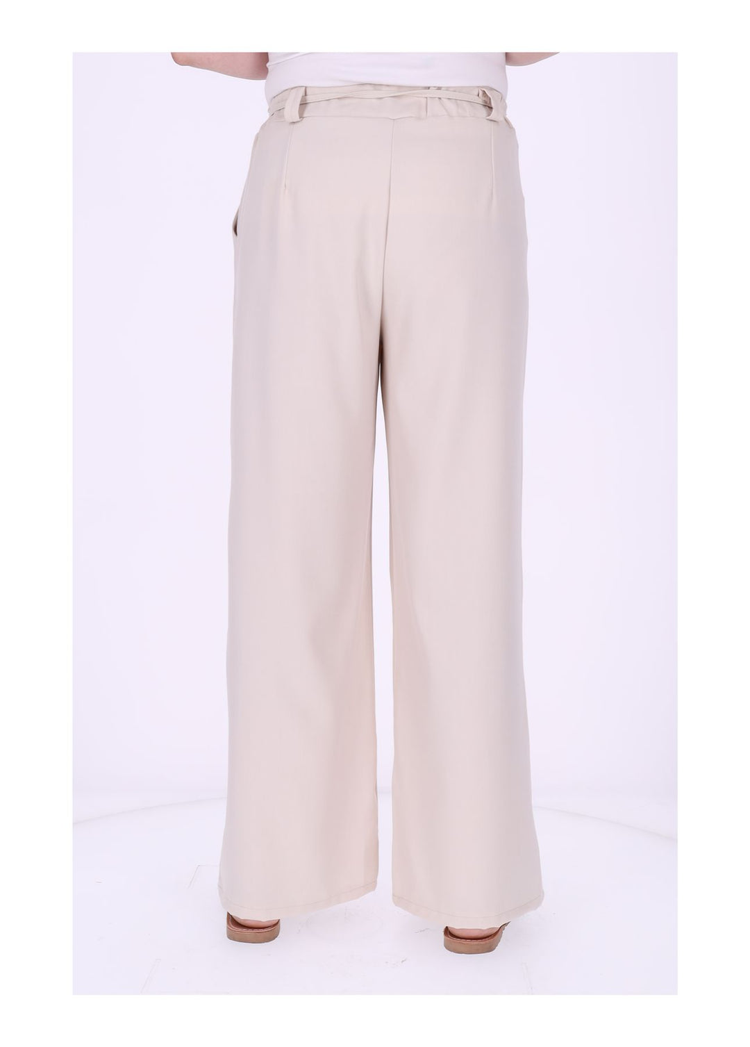 Schlupf-Hose Damen Blumengürtel