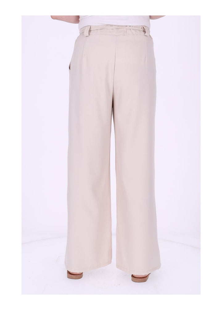 Schlupf-Hose Damen Blumengürtel