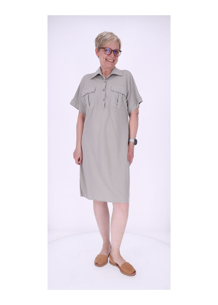 Splash of Color Polokleid Damen