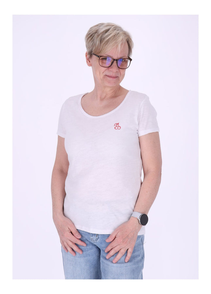 mjunik T-Shirt Damen Nantes Chestlogo