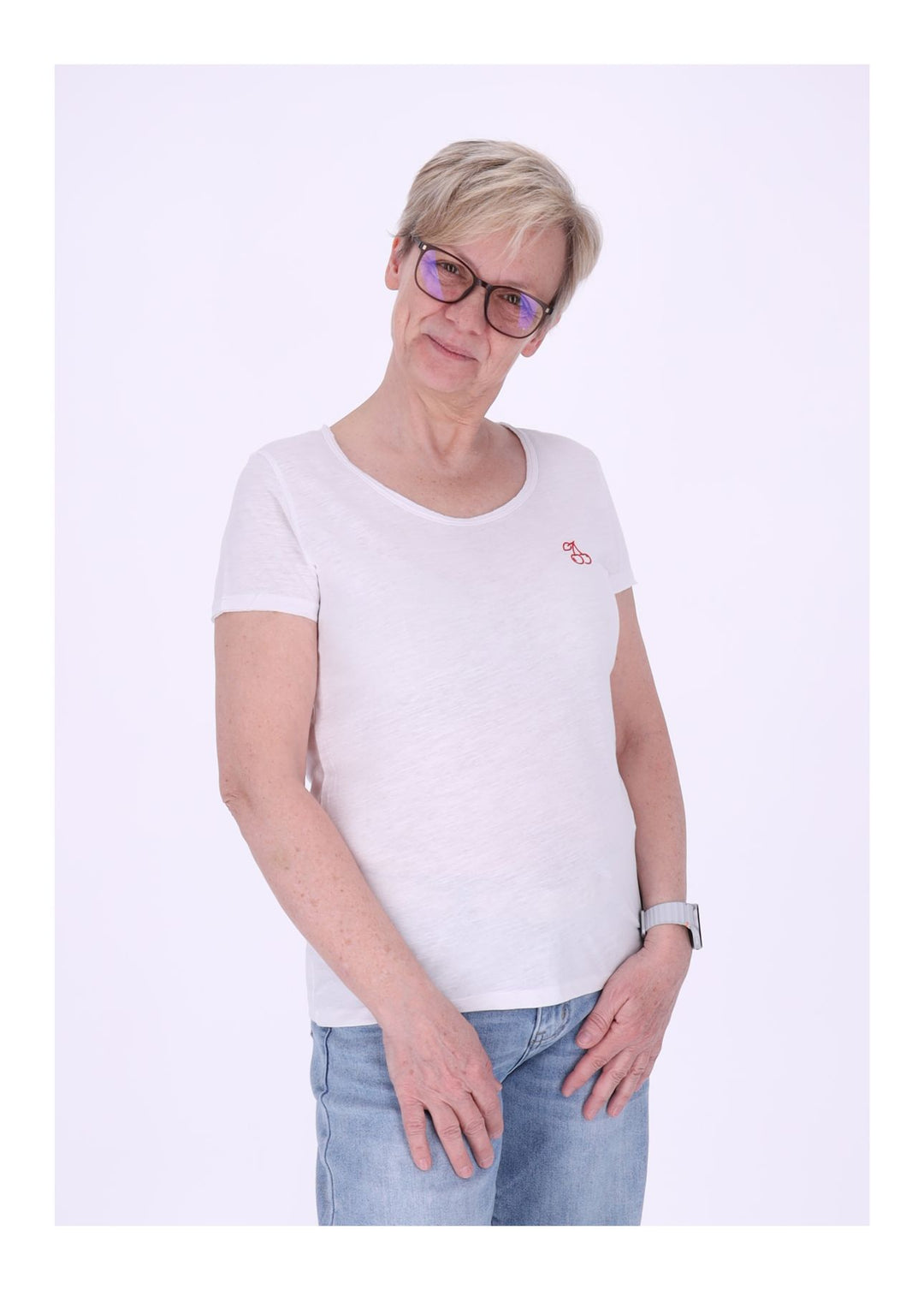 mjunik T-Shirt Damen Nantes Chestlogo