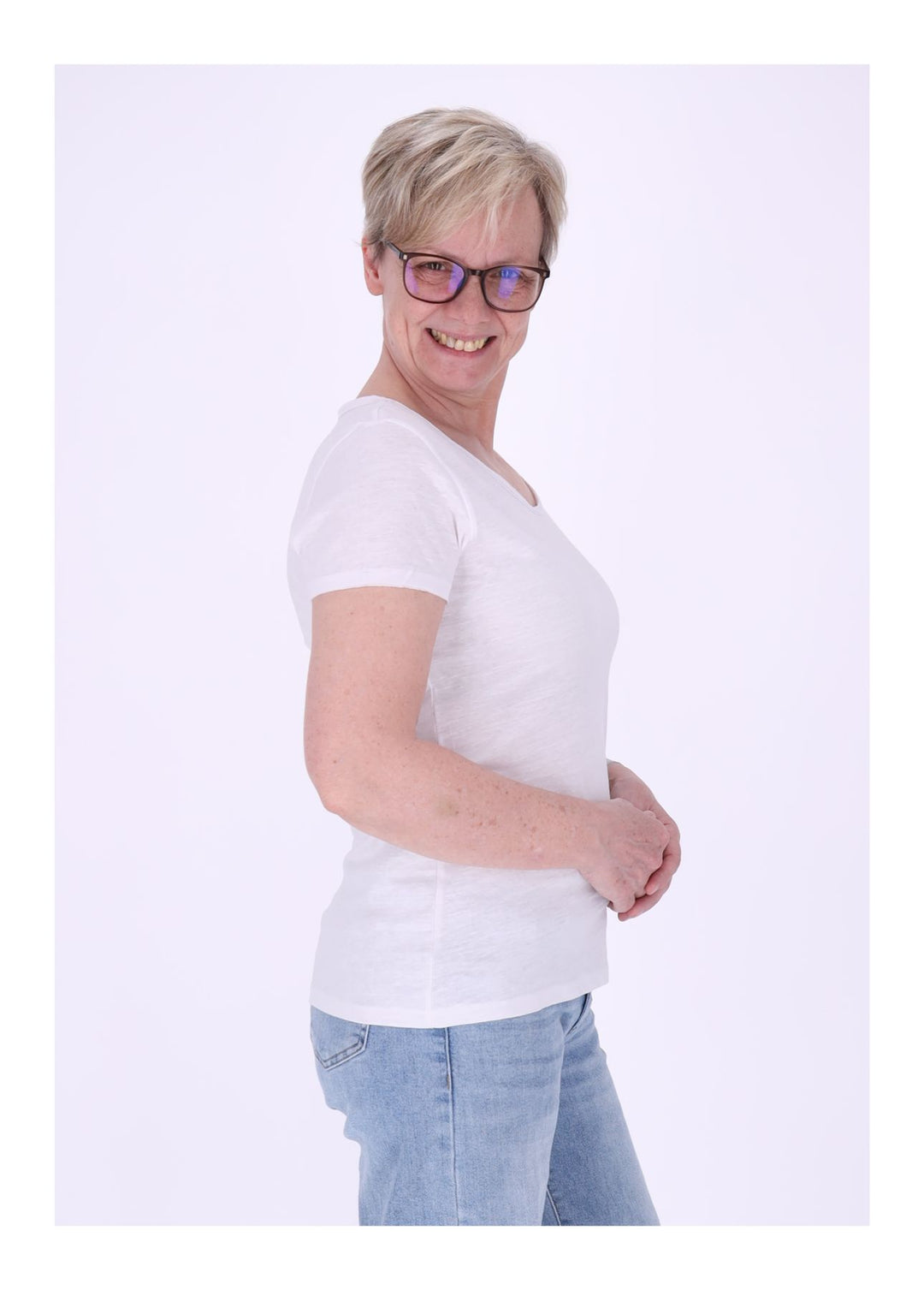 mjunik T-Shirt Damen Nantes Chestlogo