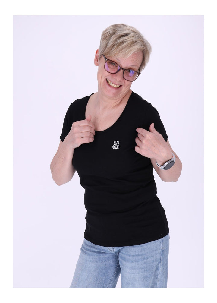 mjunik T-Shirt Damen Nantes Chestlogo
