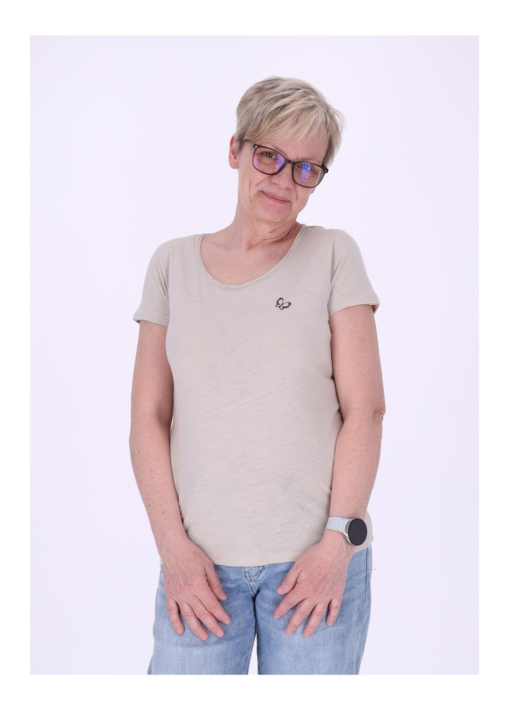 mjunik T-Shirt Damen Nantes Chestlogo