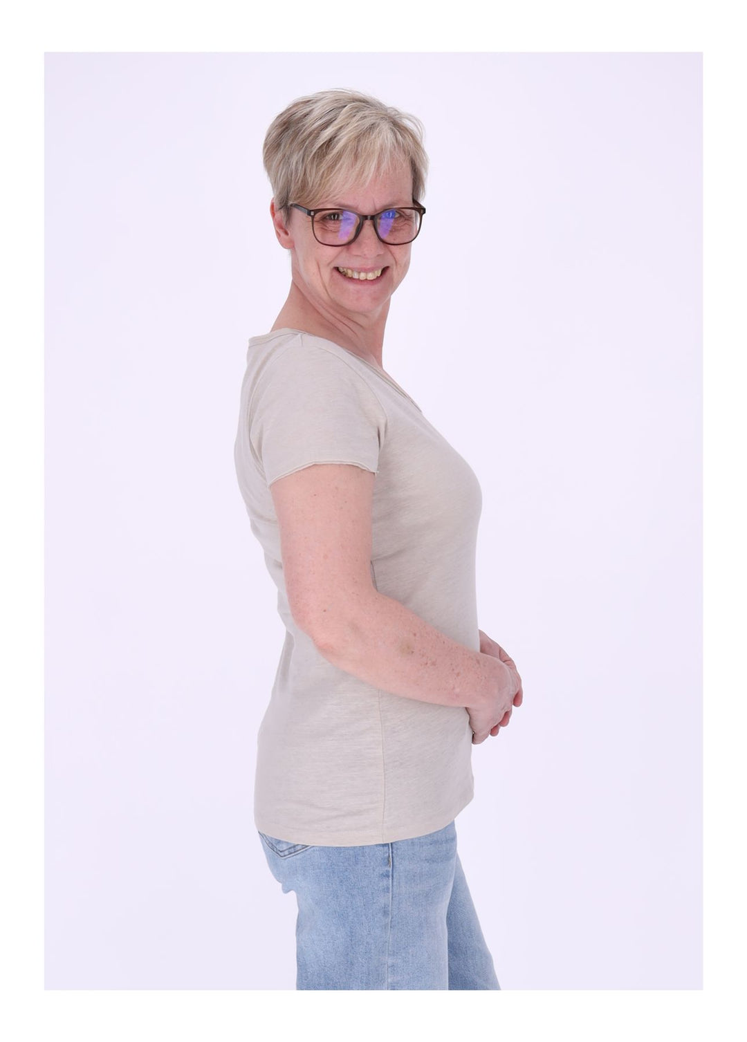 mjunik T-Shirt Damen Nantes Chestlogo