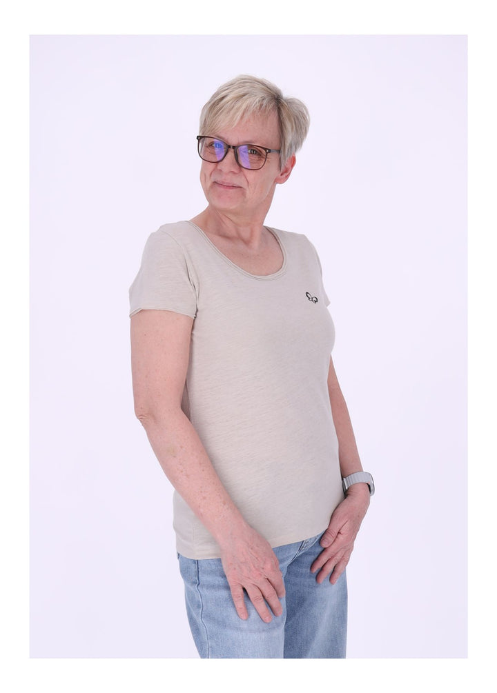 mjunik T-Shirt Damen Nantes Chestlogo