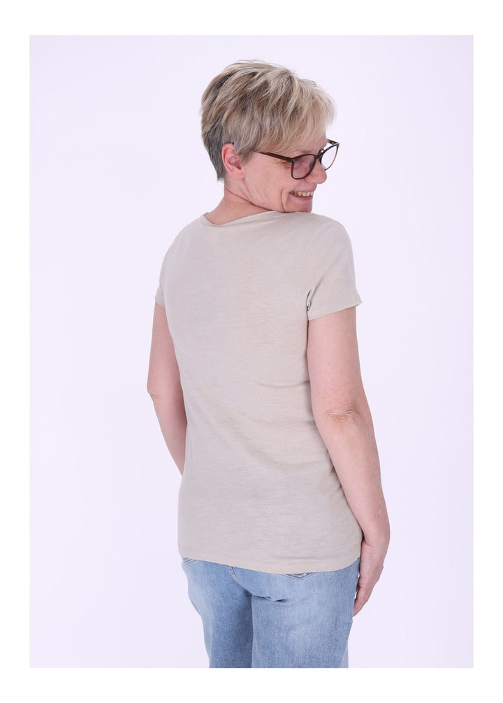 mjunik T-Shirt Damen Nantes Chestlogo