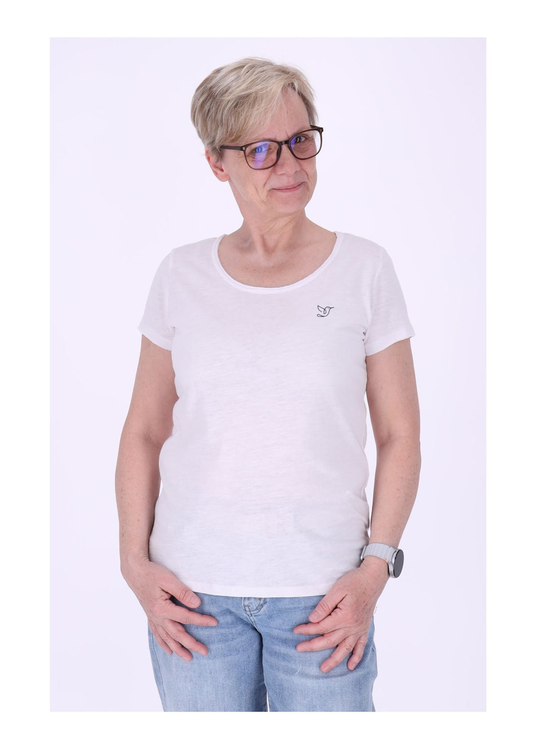 mjunik T-Shirt Damen Nantes Chestlogo