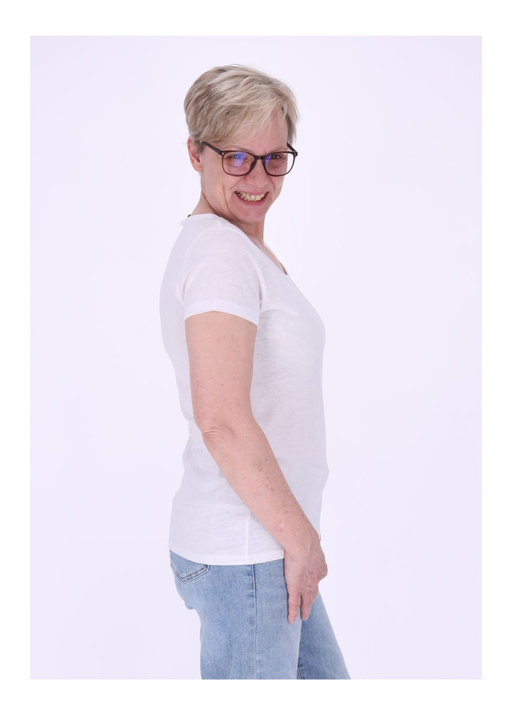 mjunik T-Shirt Damen Nantes Chestlogo