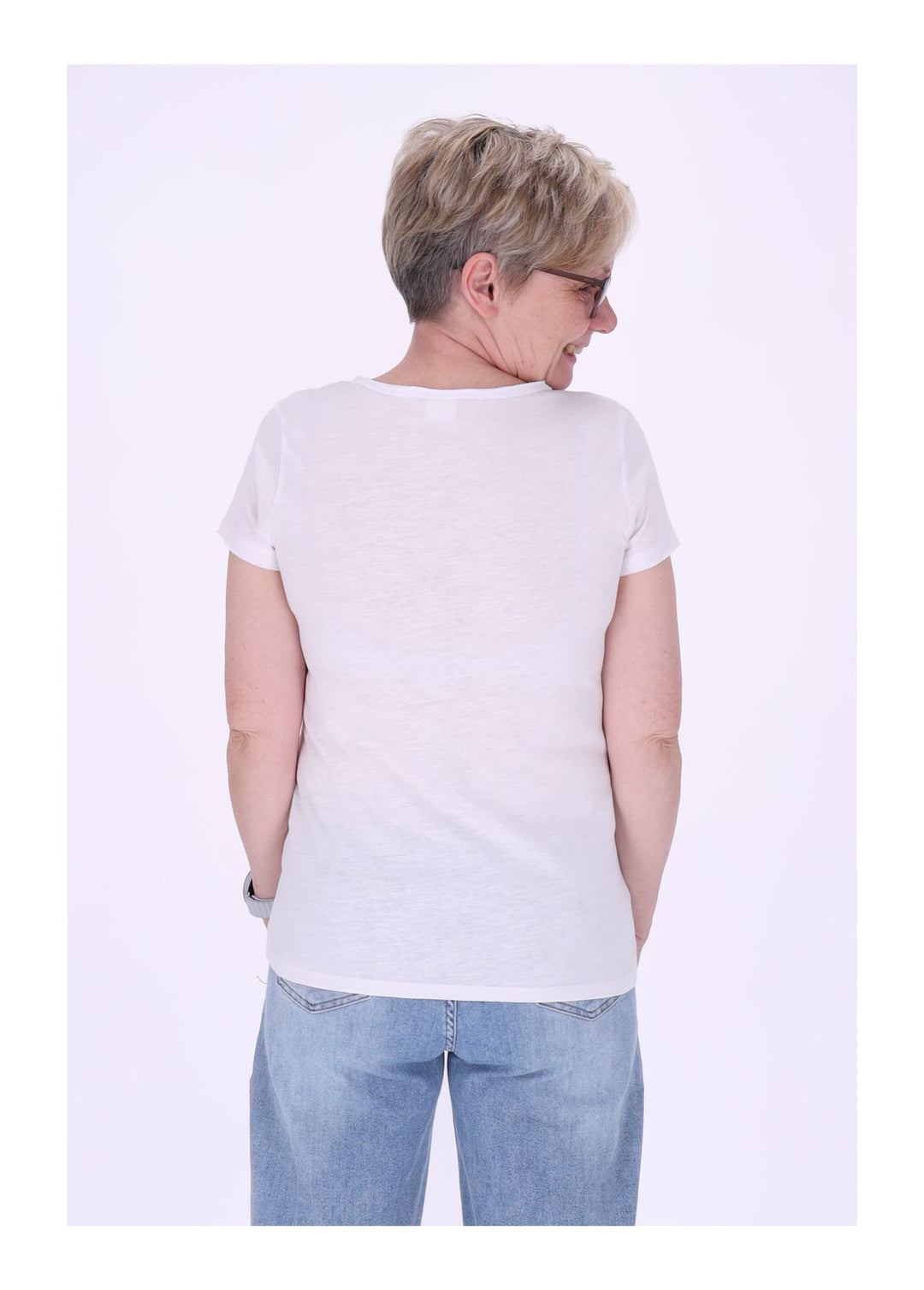 mjunik T-Shirt Damen Nantes Chestlogo