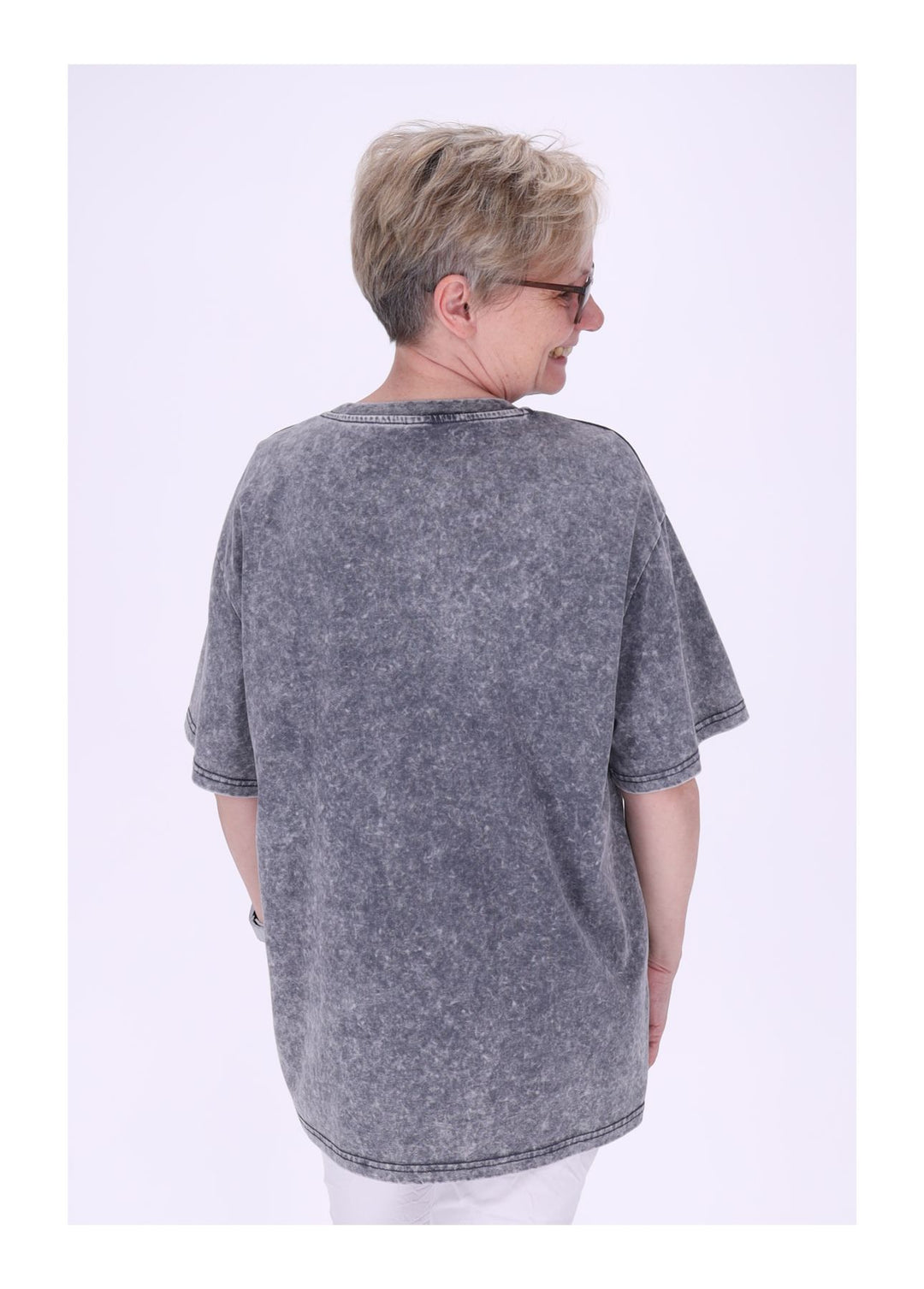 Splash of Color Damen T-Shirt Rabbit