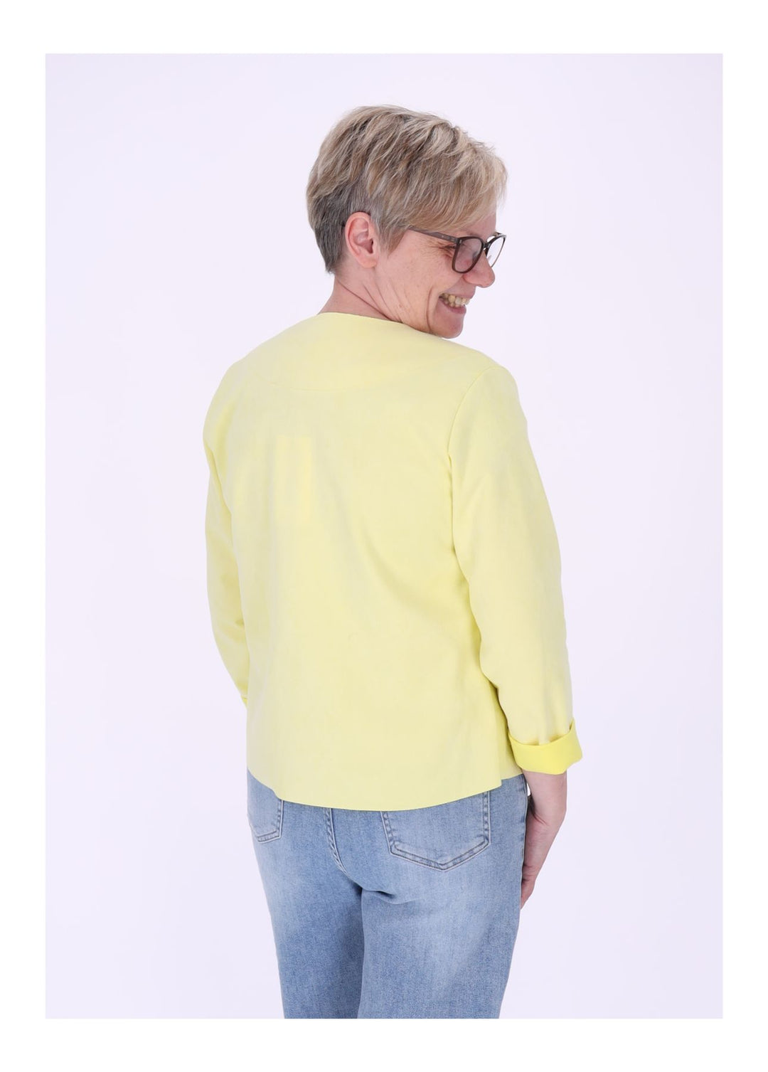 Vanessa Velours-Blazer Damen offen