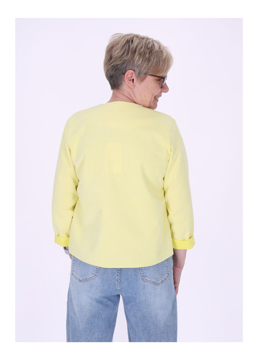 Vanessa Velours-Blazer Damen offen