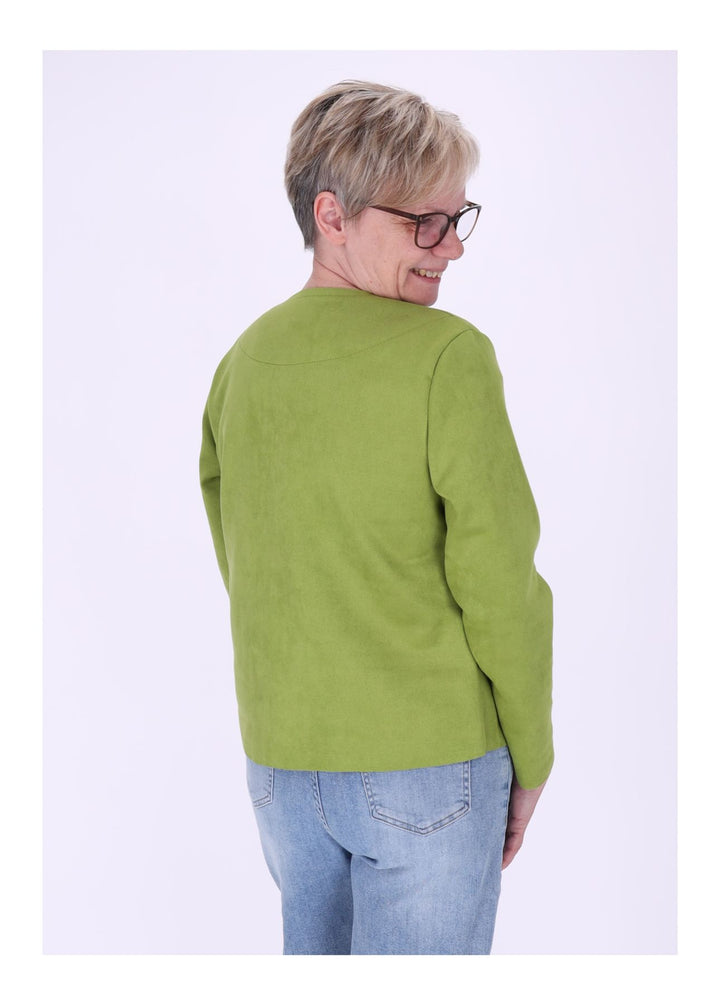 Vanessa Velours-Blazer Damen offen