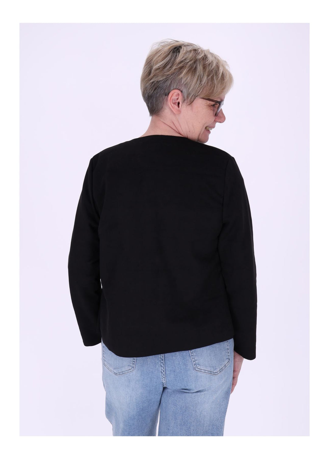 Vanessa Velours-Blazer Damen offen
