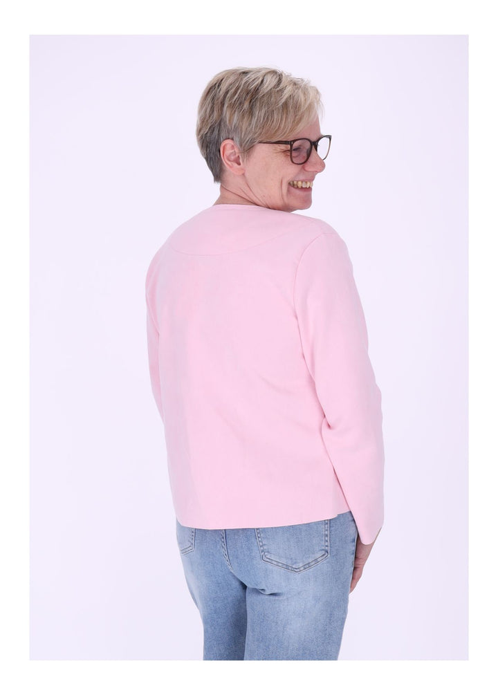 Vanessa Velours-Blazer Damen offen