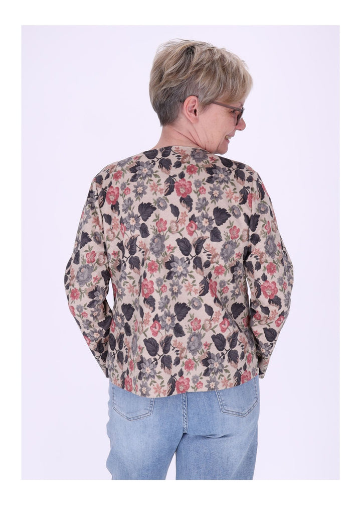 Vanessa Kurzjacke Blumen Damen