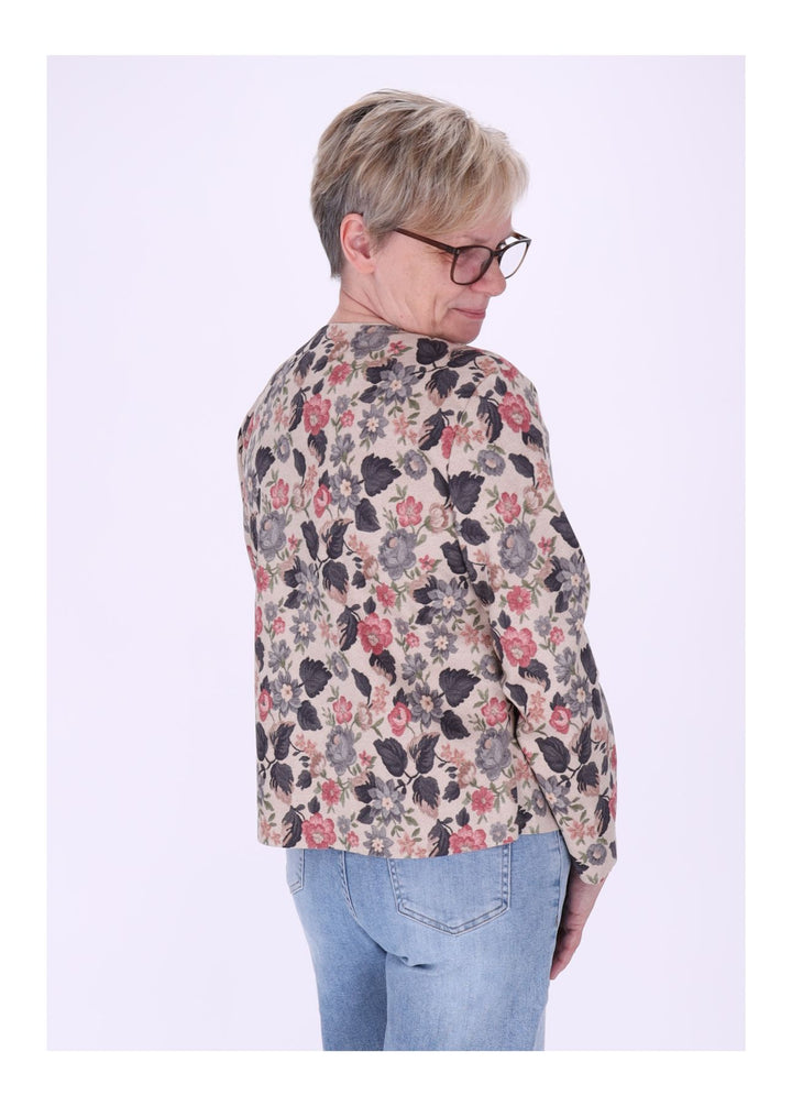 Vanessa Kurzjacke Blumen Damen