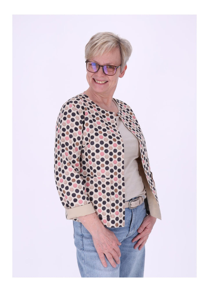 Vanessa Kurzjacke Damen Punkte
