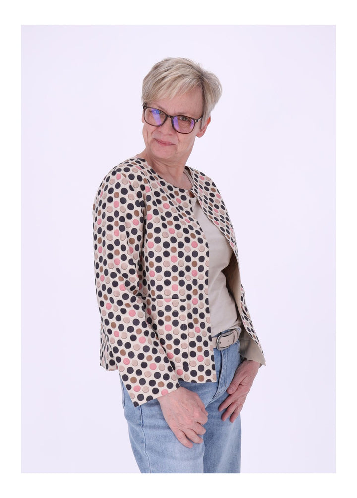 Vanessa Kurzjacke Damen Punkte