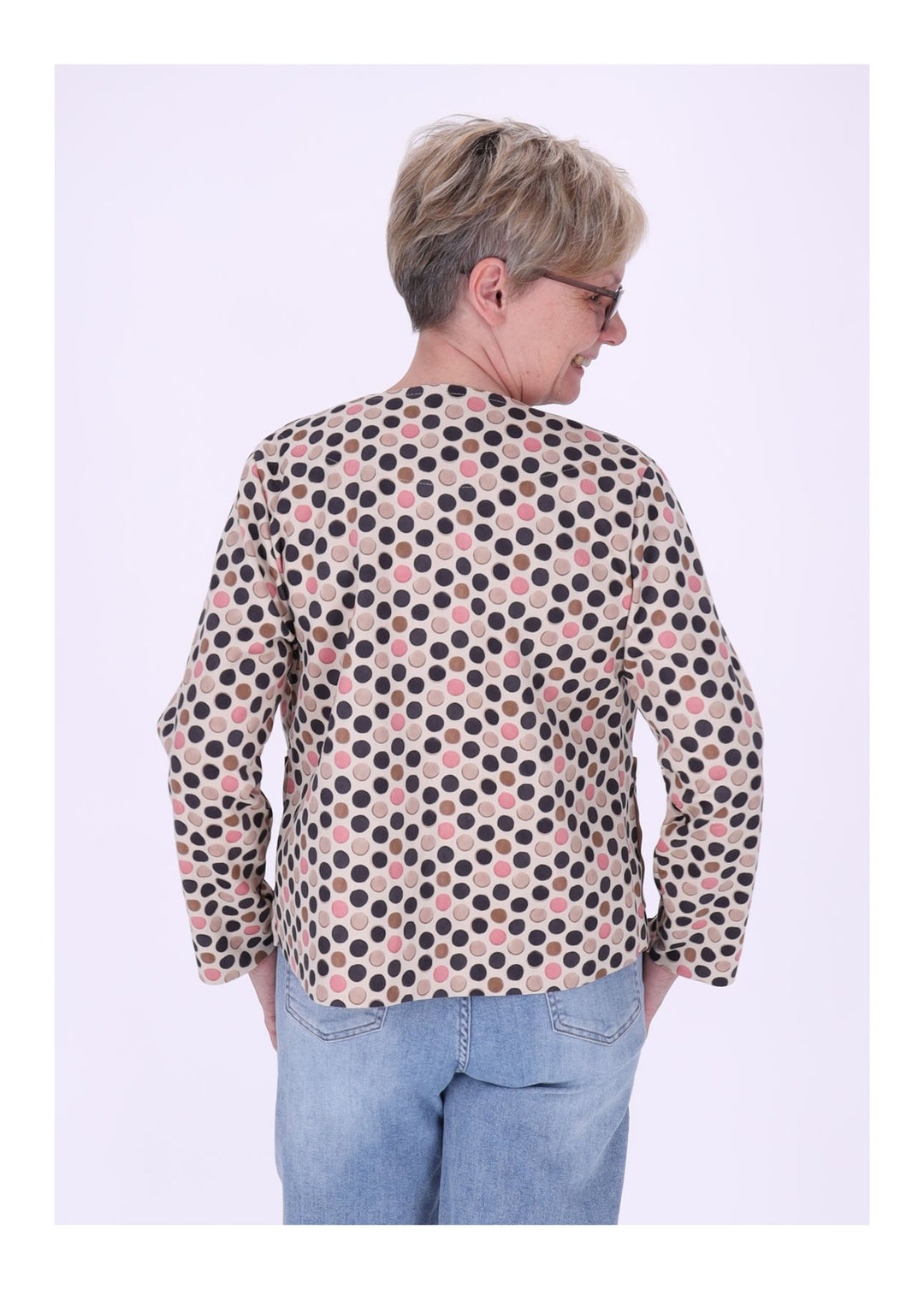 Vanessa Kurzjacke Damen Punkte