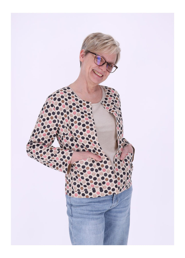 Vanessa Kurzjacke Damen Punkte