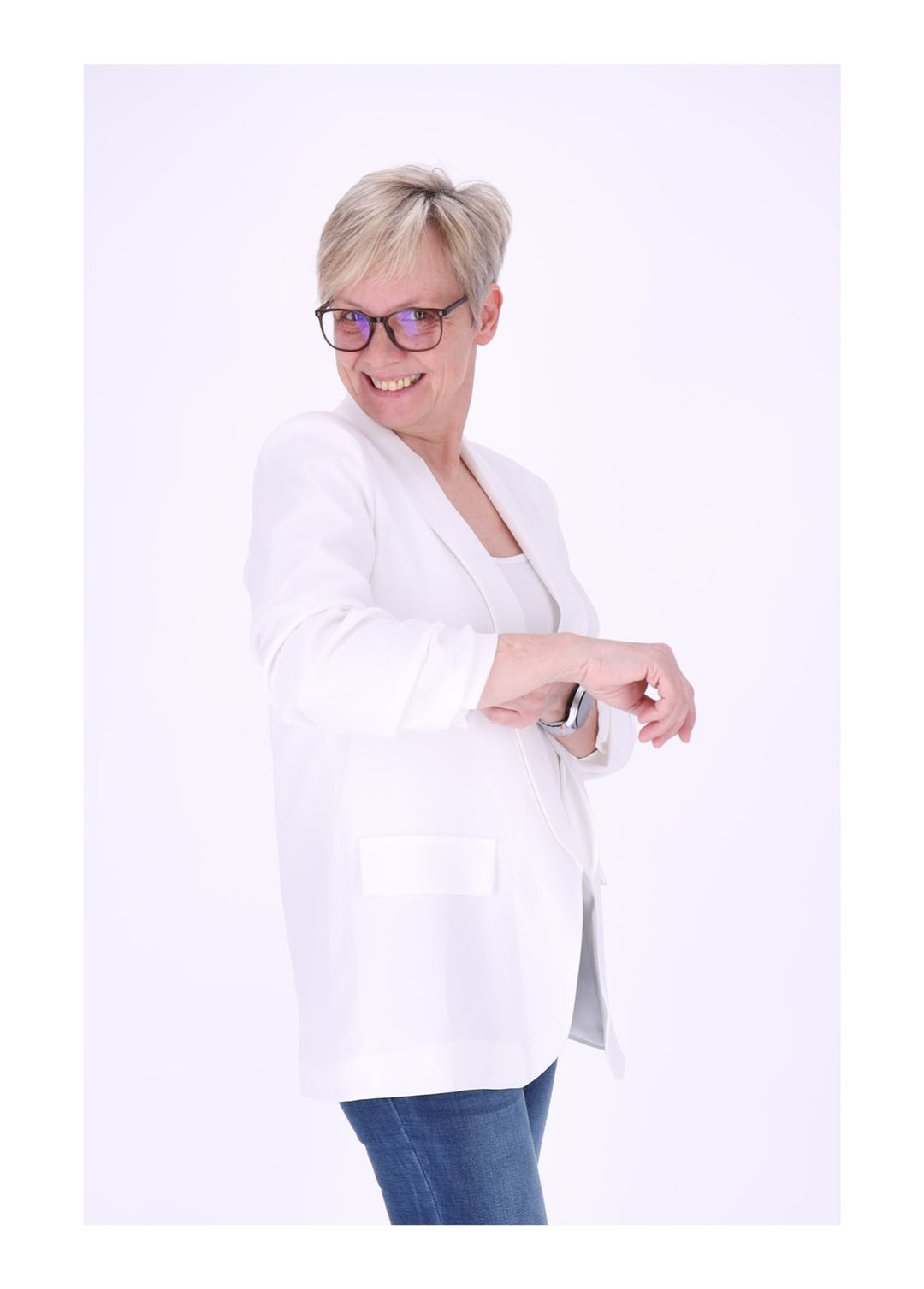 Splash of Color Damen Blazer