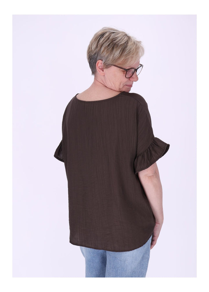 Splash of Color Oversized T-Shirt Damen