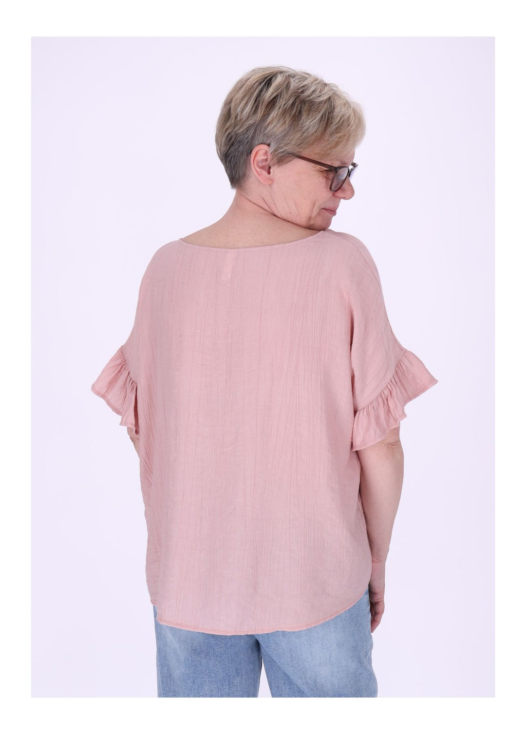 Splash of Color Oversized T-Shirt Damen