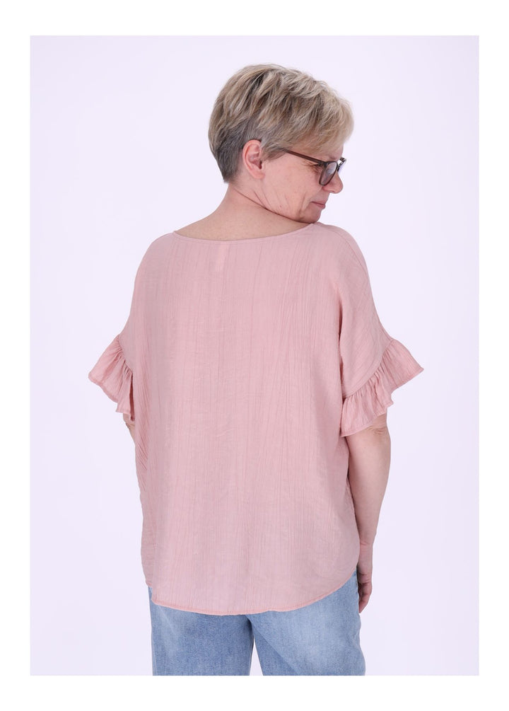 Splash of Color Oversized T-Shirt Damen