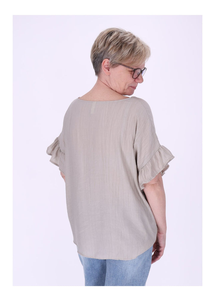 Splash of Color Oversized T-Shirt Damen