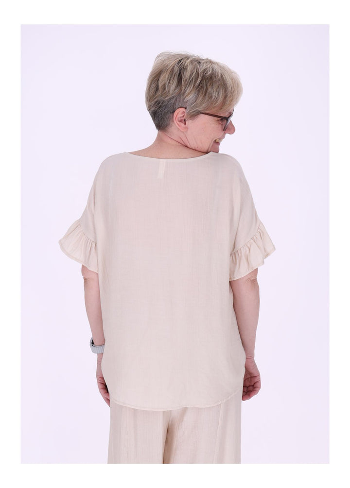 Splash of Color Oversized T-Shirt Damen