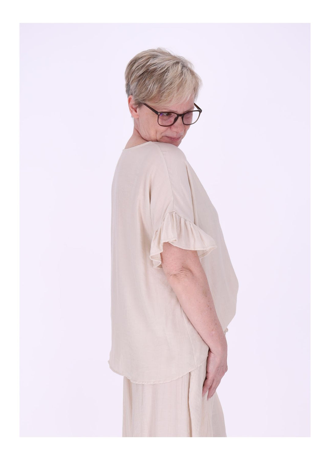 Splash of Color Oversized T-Shirt Damen