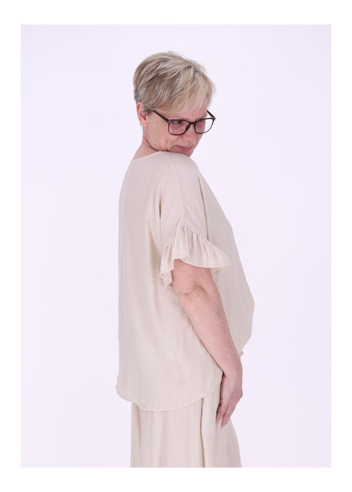 Splash of Color Oversized T-Shirt Damen